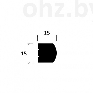 6.51.809 молдинг 15 мм